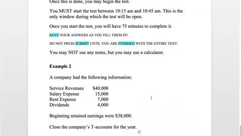 Bus 20N Lecture 8 - Closing Entries