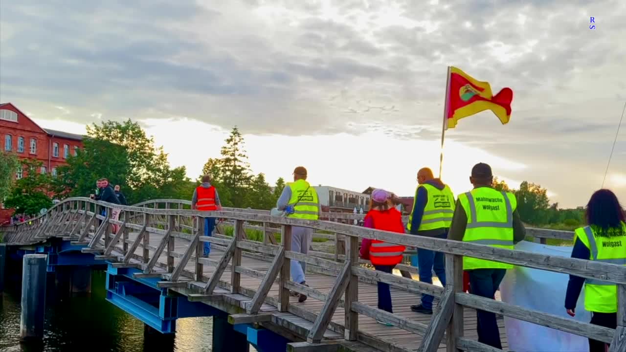 Wolgast: Eindrücke vom heutigem Demonstrationszug 14-06-2022