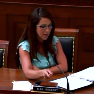 REP. BOEBERT BLASTS "GERIATRIC JOE" IN HOUSE COMMITTEE "THIS IS NOT A SERIOUS PROPOSAL"