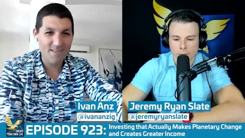 Ivan Anz | Investing that Actually Makes Planetary Change and Creates Greater Income