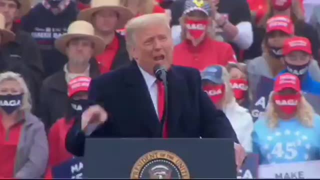 Trump. The red wave is coming.