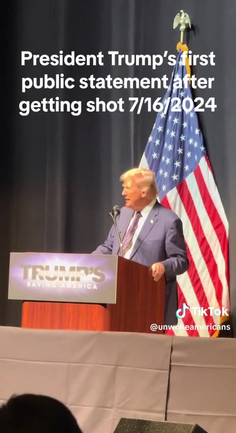 🙏Trump: "God Was With Me"