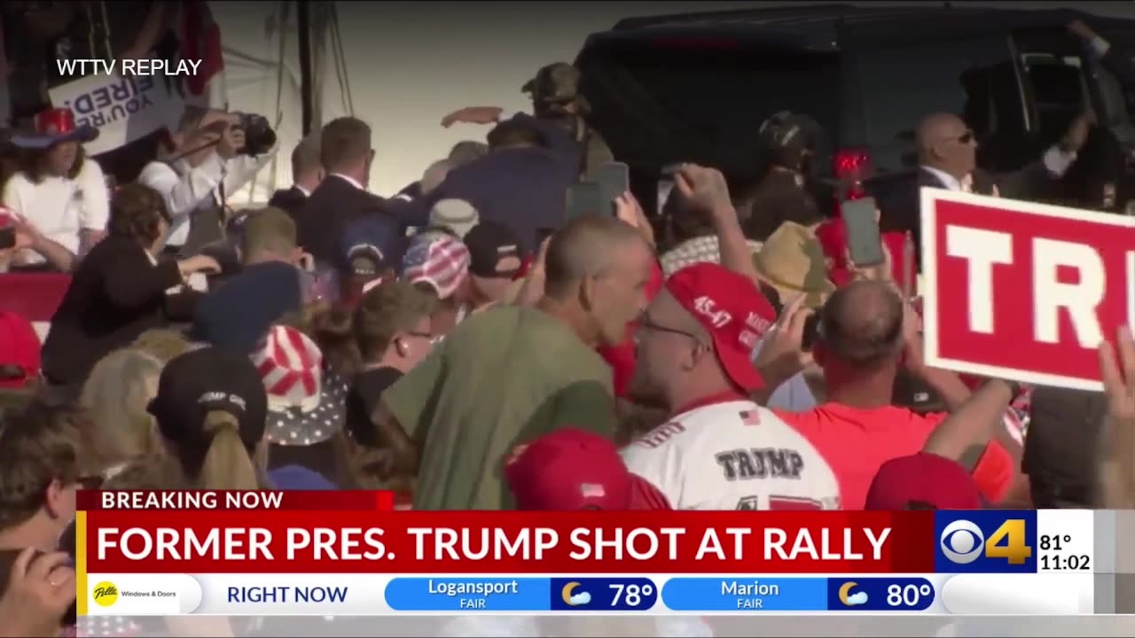 July 13, 2024 - Former President Donald Trump Shot at Pennsylvania Rally