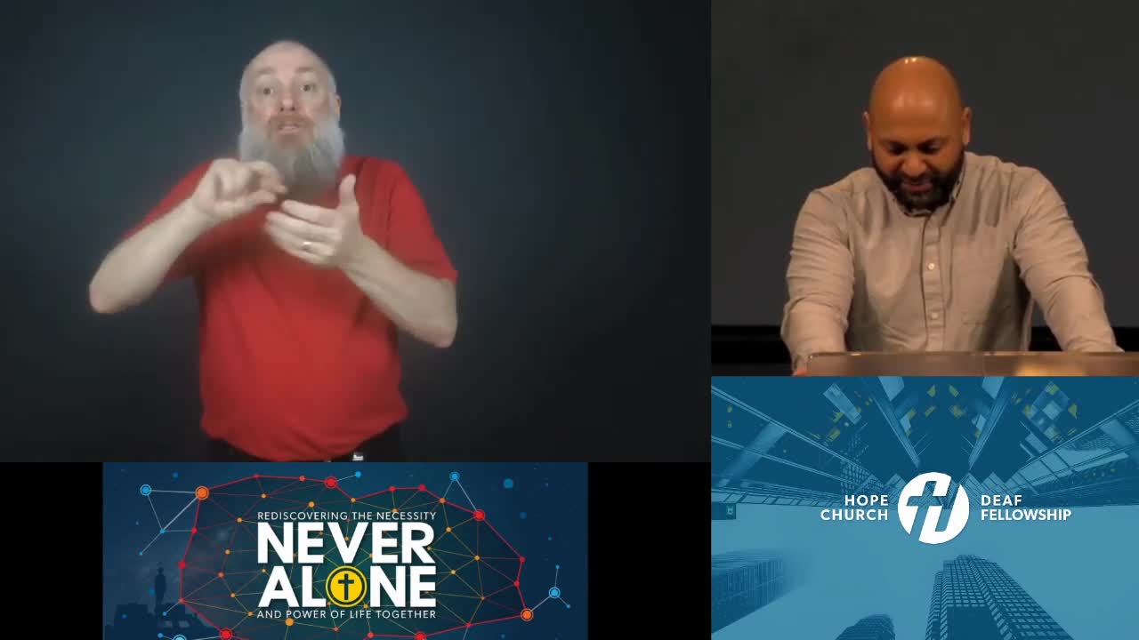 YOU DON'T HAVE TO BE ALONE! (Acts 2:42-45)