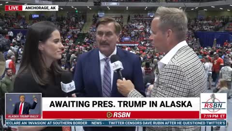 Mike Lindell on RSBN at Trump Rally again (July 9) #TrumpWon