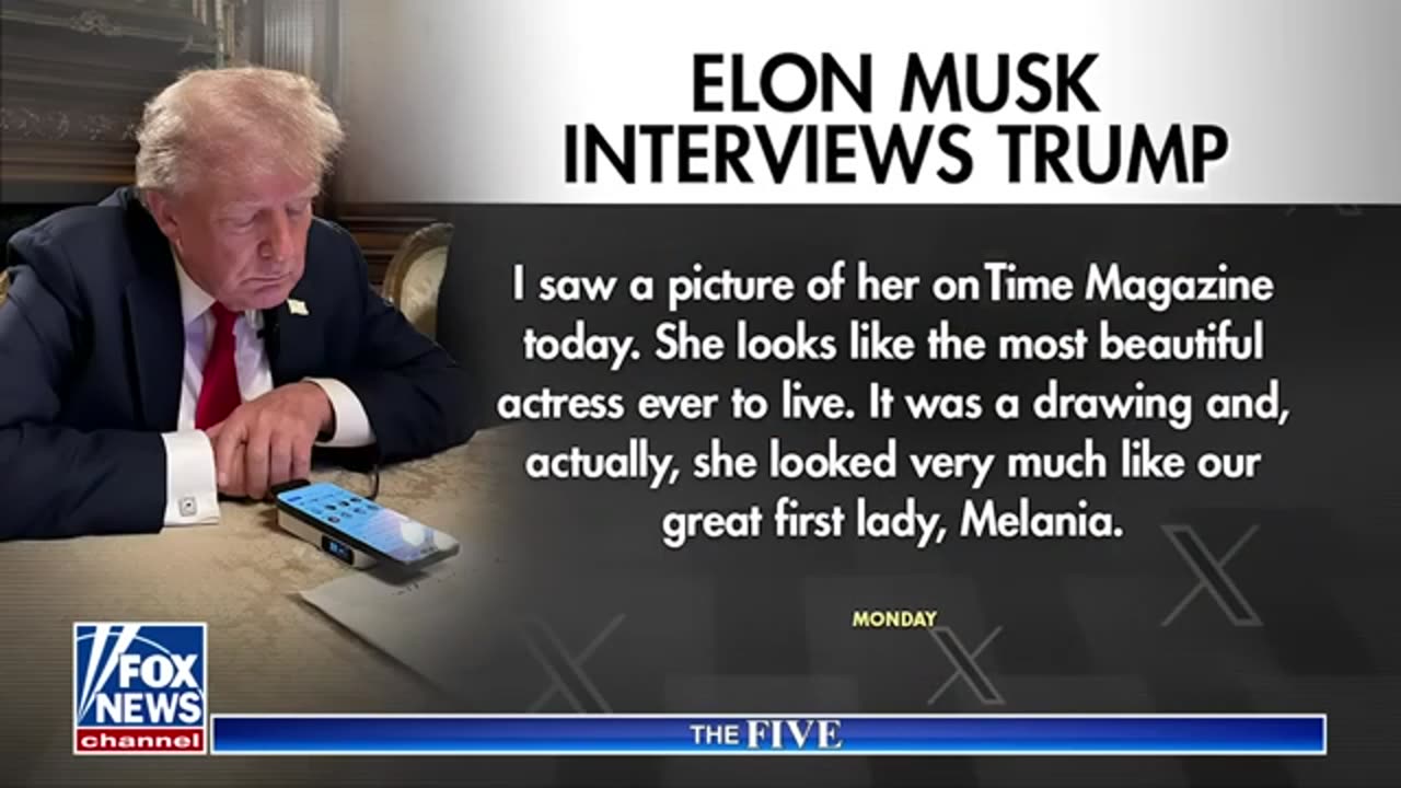 'The Five' reacts to Elon Musk's historic interview with Donald Trump