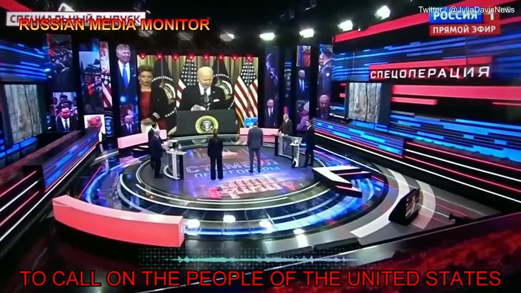 Russian TV: "Reinstate Trump, overthrow Biden"