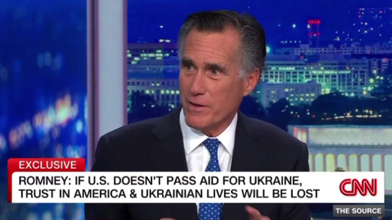 Sen. Mitt Romney on GOP senate support for Ukraine Aid