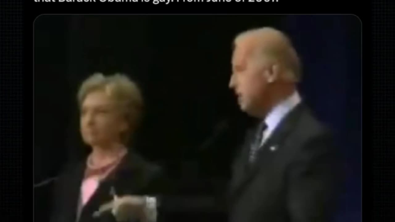 1% Joe seeming to talk about [Obama] being GAY!