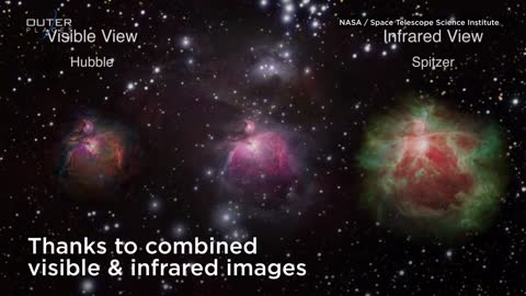 Journey Through The Orion Nebula