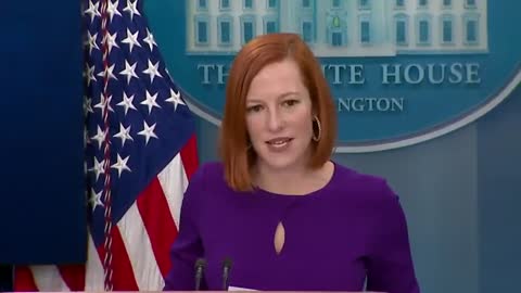 Jen Psaki asked if Biden's speech in which he smeared millions of Americans