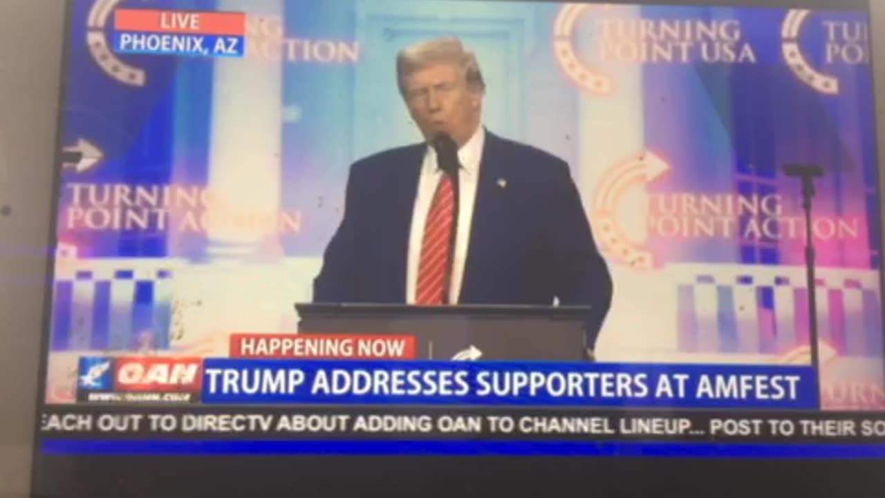 π¦
OAN live phoenix Arizona president Donald j Trump thanks Elon Musk work for USA πΊπΈ