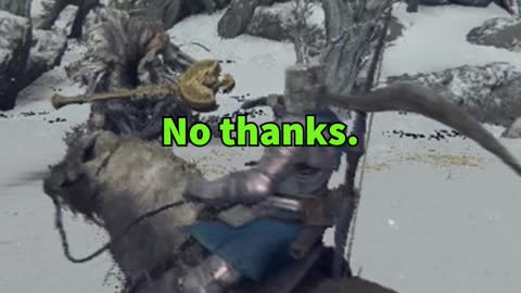 When You Encounter an Erdtree Avatar