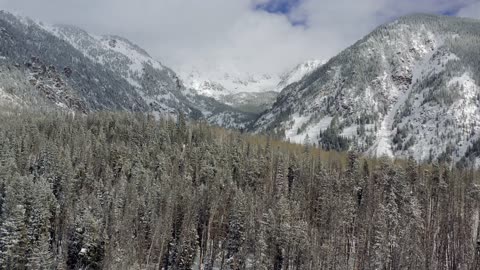 Drone into mountain