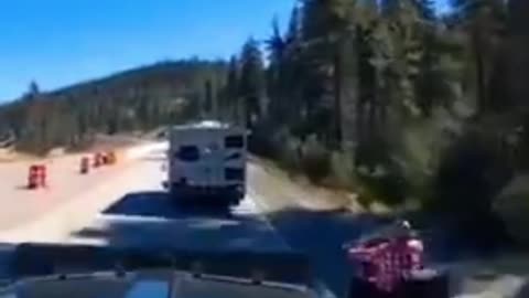 Mountain Ride in the Mountains was not So Relaxing as Riders Face planted into the dirt.mp4