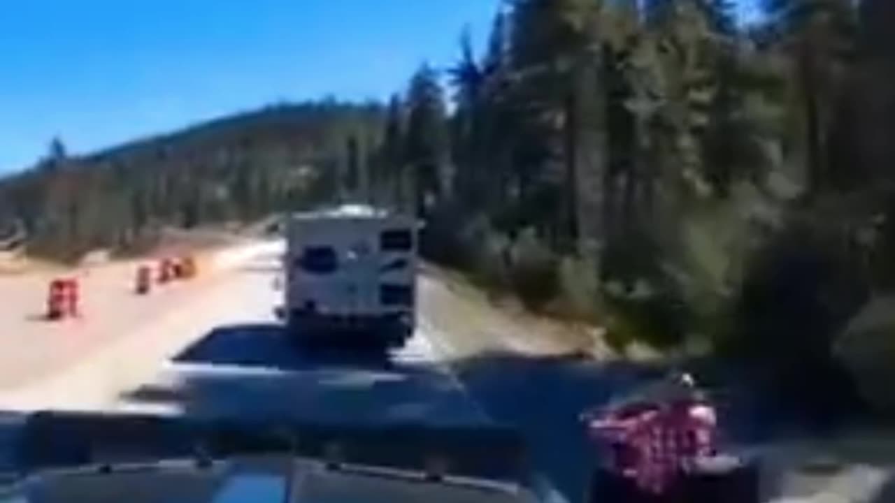 Mountain Ride in the Mountains was not So Relaxing as Riders Face planted into the dirt.mp4