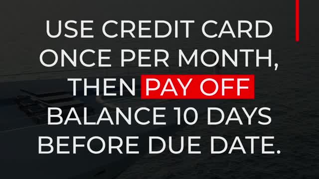 CREDIT TIP OF THE DAY