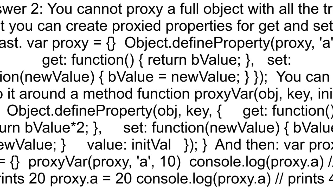 Can Babel transpile code using Proxy into ES5