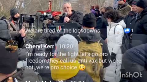 TORONTO QUEENS PARK Canada Freedom Rally #SaveOurChildren Stand Up Now Or Loose Everything Canada #TruckerMandates = FoodShortaged & Death!