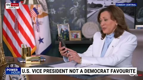 Kamala Harris Interview with a James Carville like Democrats supporter.
