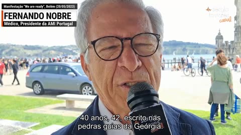 Dr. Fernando Nobre: "é um genocídio global programado"