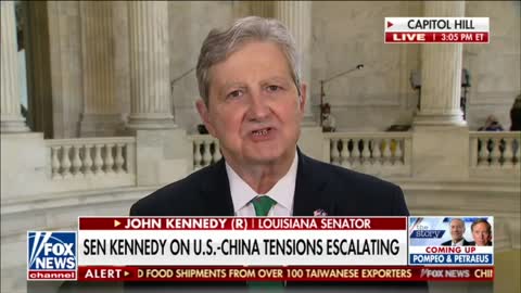 Senator John Kennedy: U.S. must game plan how to defend Taiwan