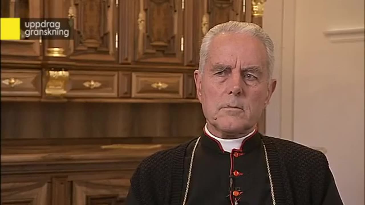 Bishop Richard Williamson was fined for denying a fake historical event.