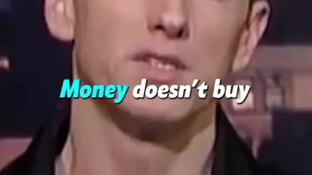 Money doesn't buy happiness