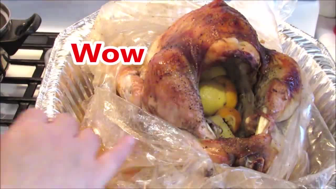 How to Roast a Whole Turkey in an Oven Bag/ SIMPLE STEPS