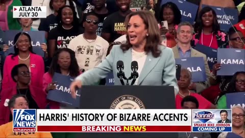 Kamala's History of Bizarre Accents