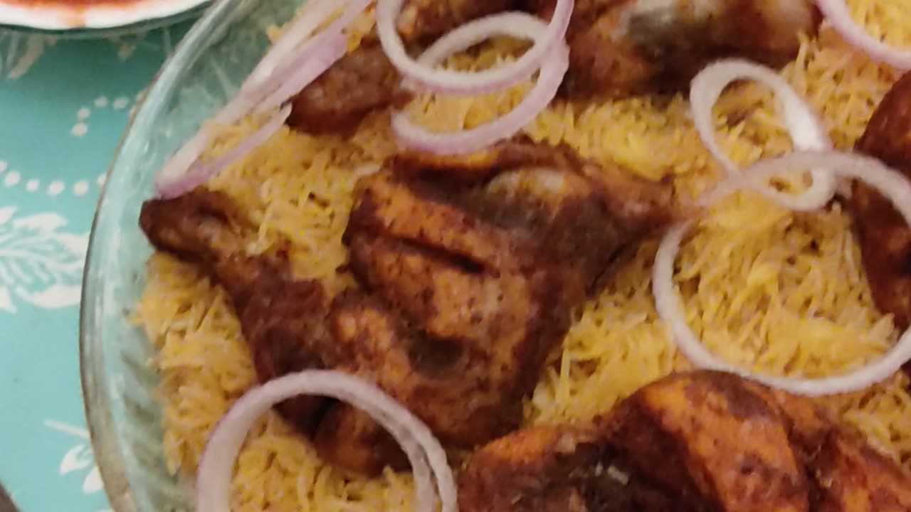 Mandi with bukhari rice