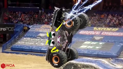 Crazy Monster Truck Freestyle Moments | Monster Jam highlights 2020