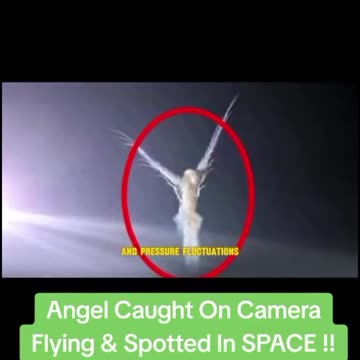 Angels spotted from Russian Spacestation