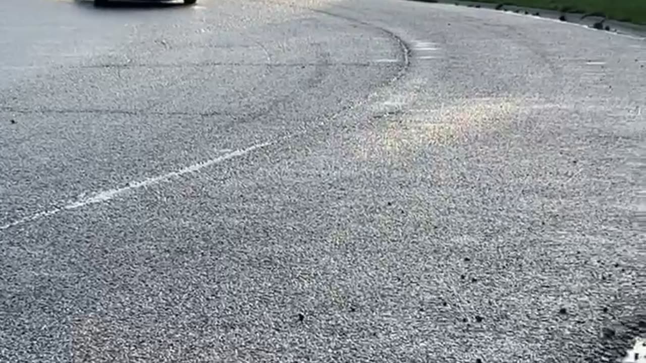 Drift Newbie Spins Car Around