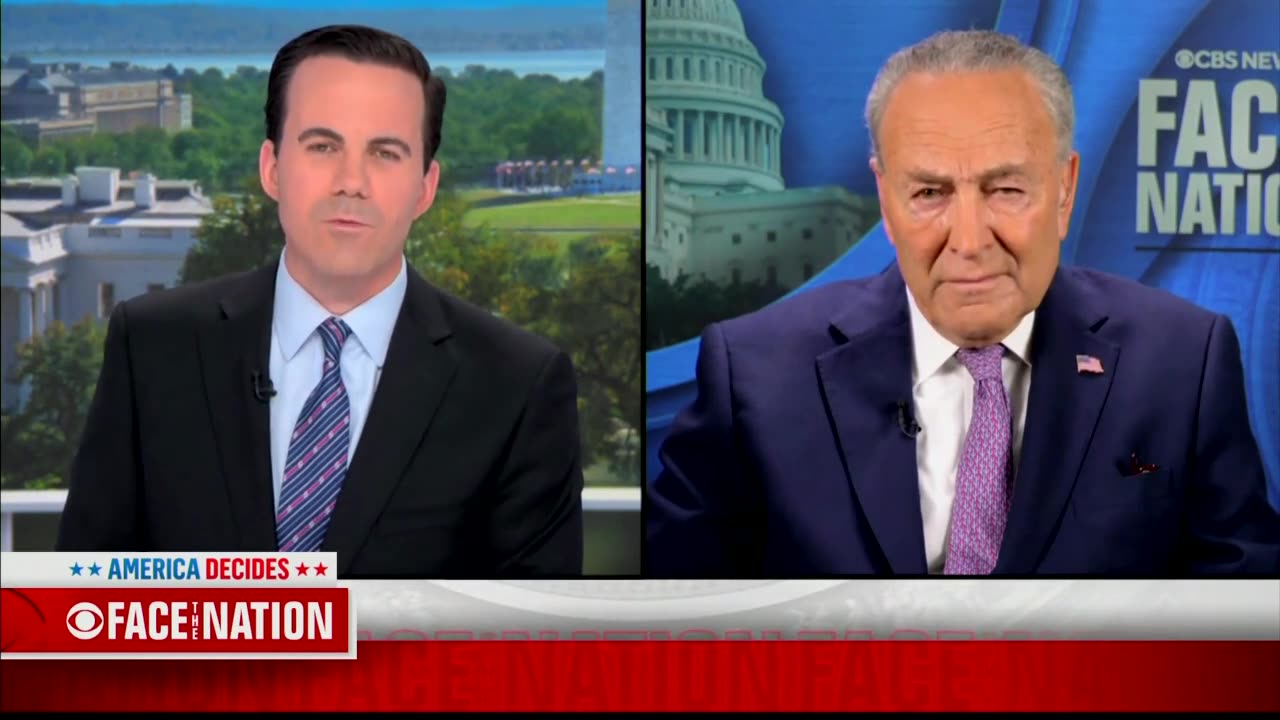 Schumer Dodges Question On Whether He Pressured Biden To Drop 2024 Bid