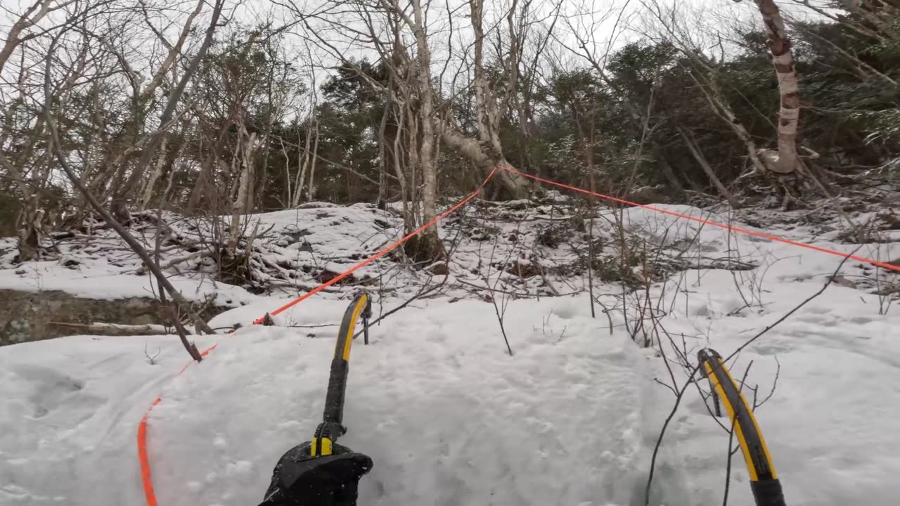 Ice Climbing Franconia Notch NH 2/14/2024