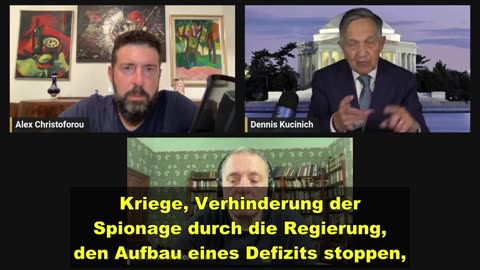 Dennis Kucinich, US-Außenpolitik und Staatsausgaben