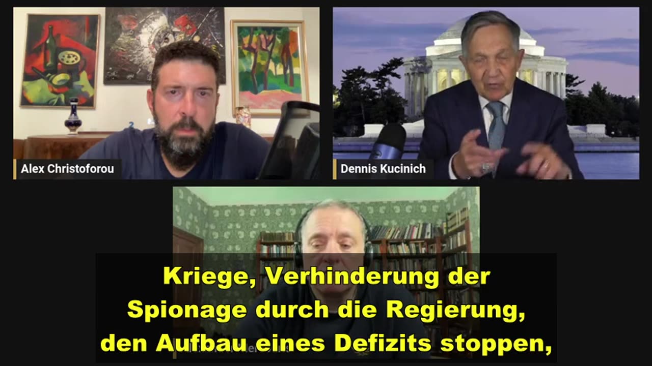 Dennis Kucinich, US-Außenpolitik und Staatsausgaben