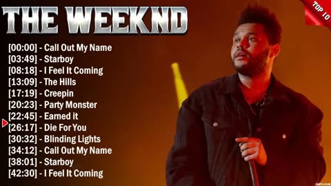 The Weeknd Best Spotify Playlist 2023 - Greatest Hits - Best Collection Full Album