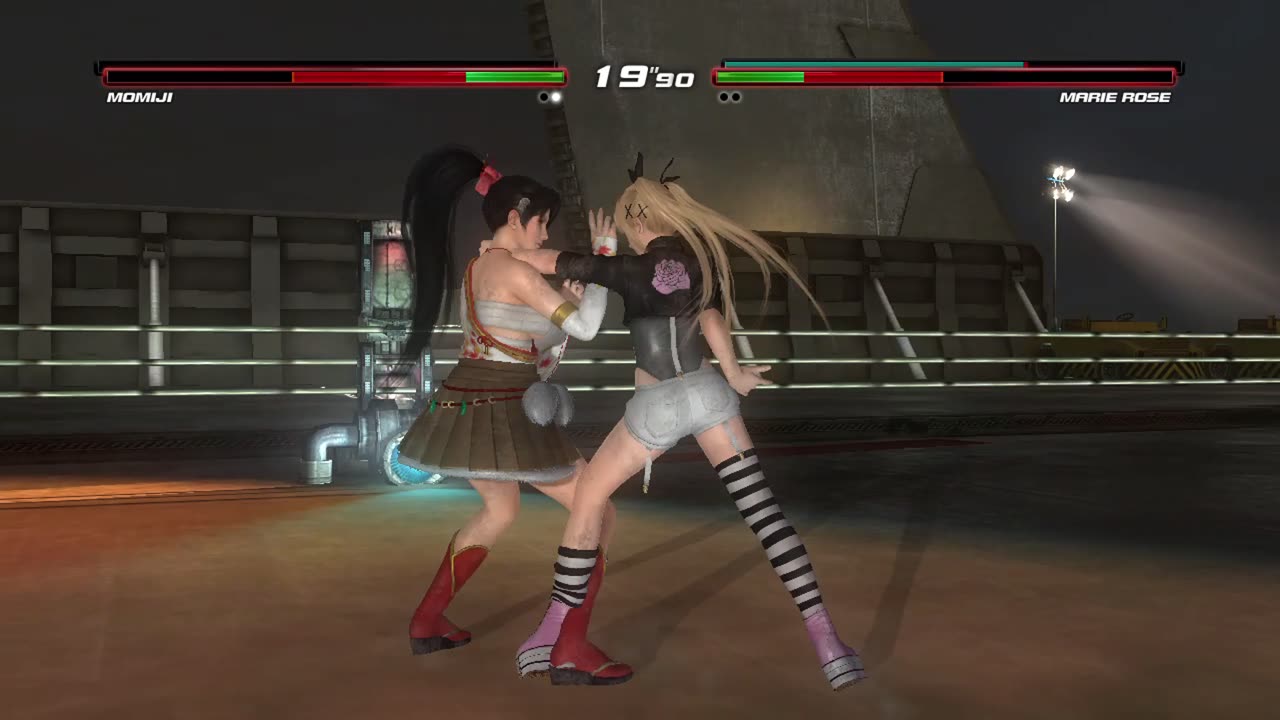 Ayane + Momiji vs Mary Rose + Sarah