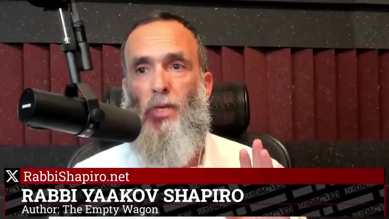 Rabbi Shapiro on how Anti-Zionism became the new Antisemitism | Redacted w Natali Morris