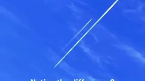 Chemtrails vs Contrails