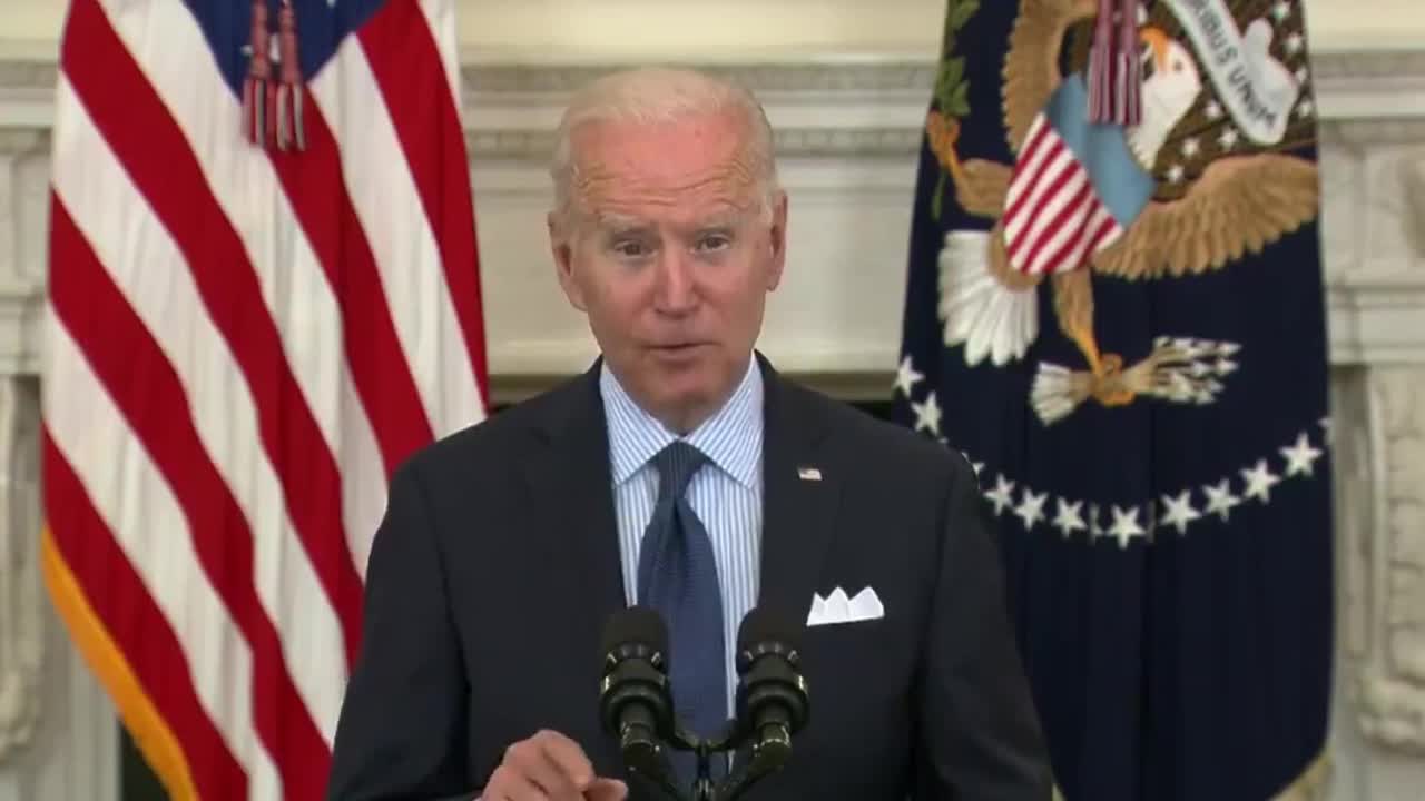 Joe Biden Repeatedly Calls Vaccine Website "Vaccine.gum"