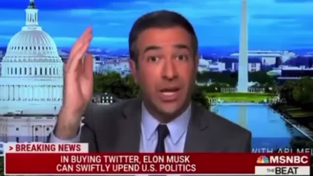 MSNBC's Ari Melber: “If You Own All of Twitter…You Could Secretly Ban One Party’s Candidate”