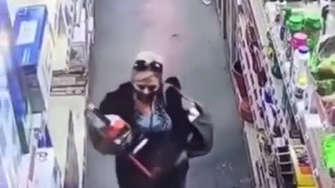 Thief Attempts To Steal Chainsaw