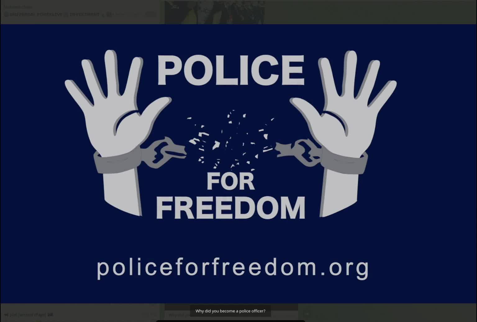 POLICE FOR FREEDOM