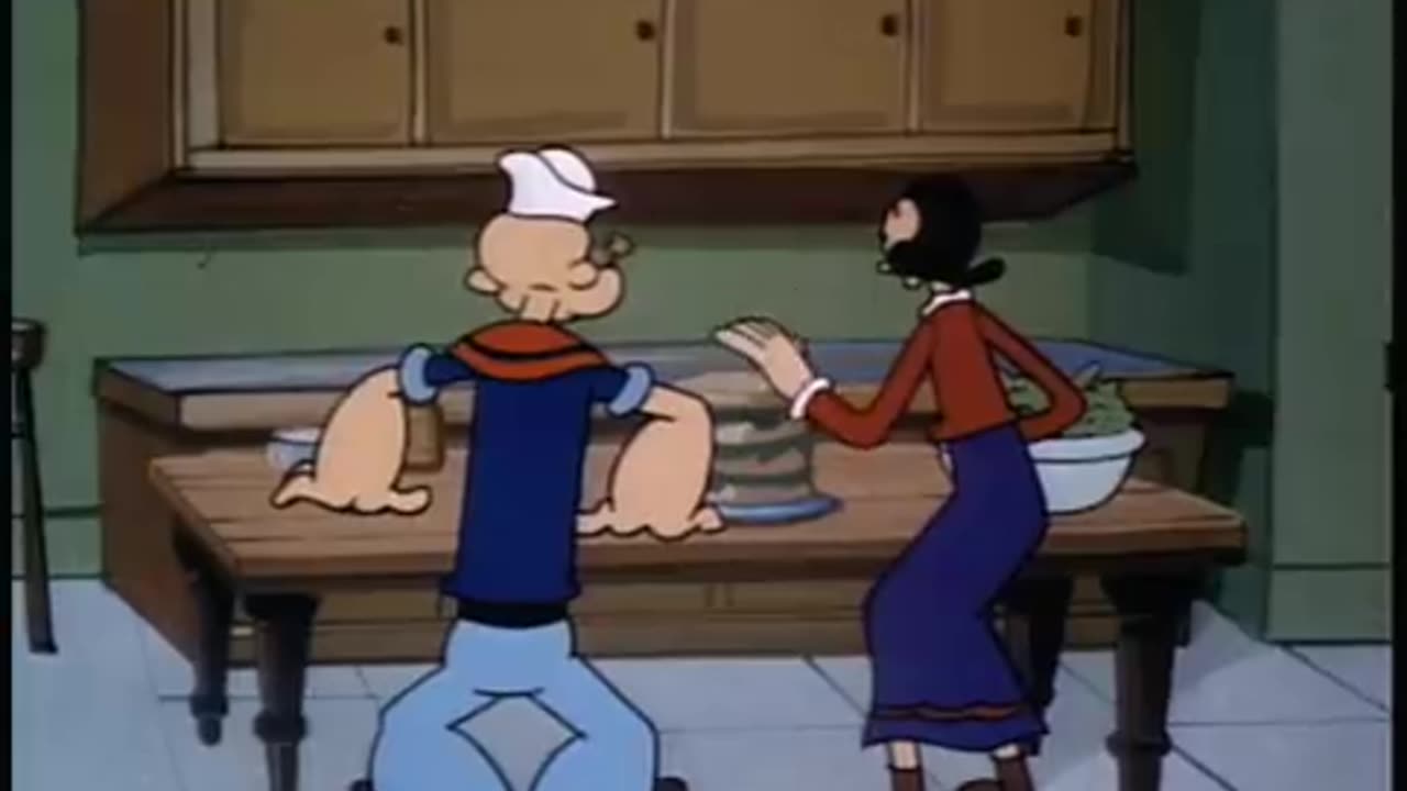 Popye The Sailor Man | Getting Popeye's Goat