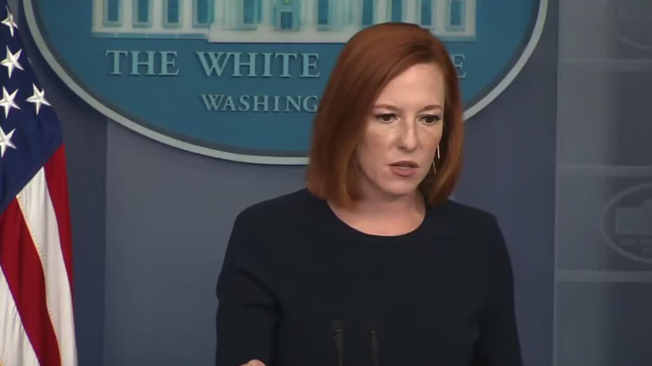 Psaki cites the "big lie" in the push for expansive federal voting legislation