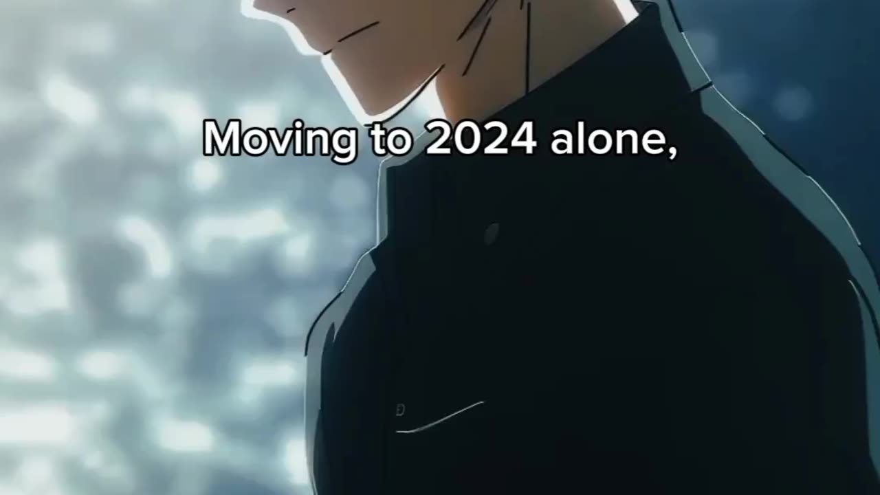 End of 2023 beginning of 2024 anime version