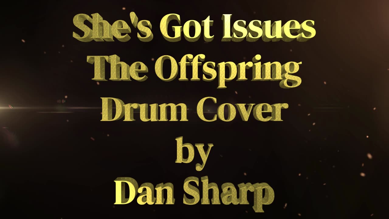 She's Got Issues, The Offspring Drum Cover